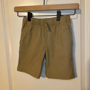 Boys Wonder Nation Khaki Shorts Size XS 4/5